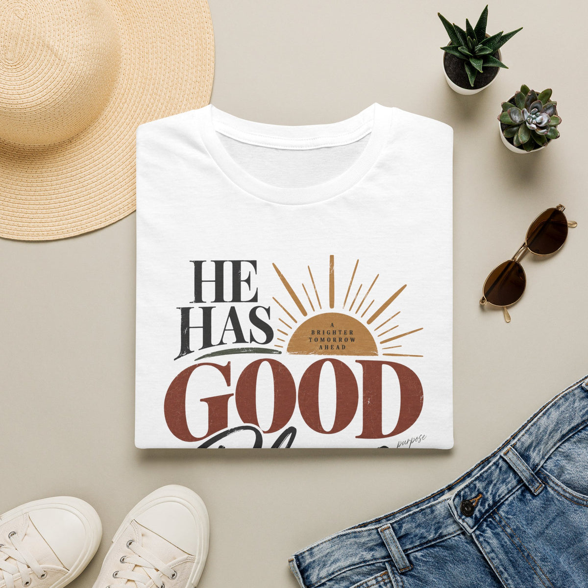 He has good plans T-Shirt