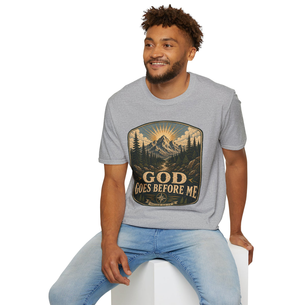 God goes before me T-Shirt