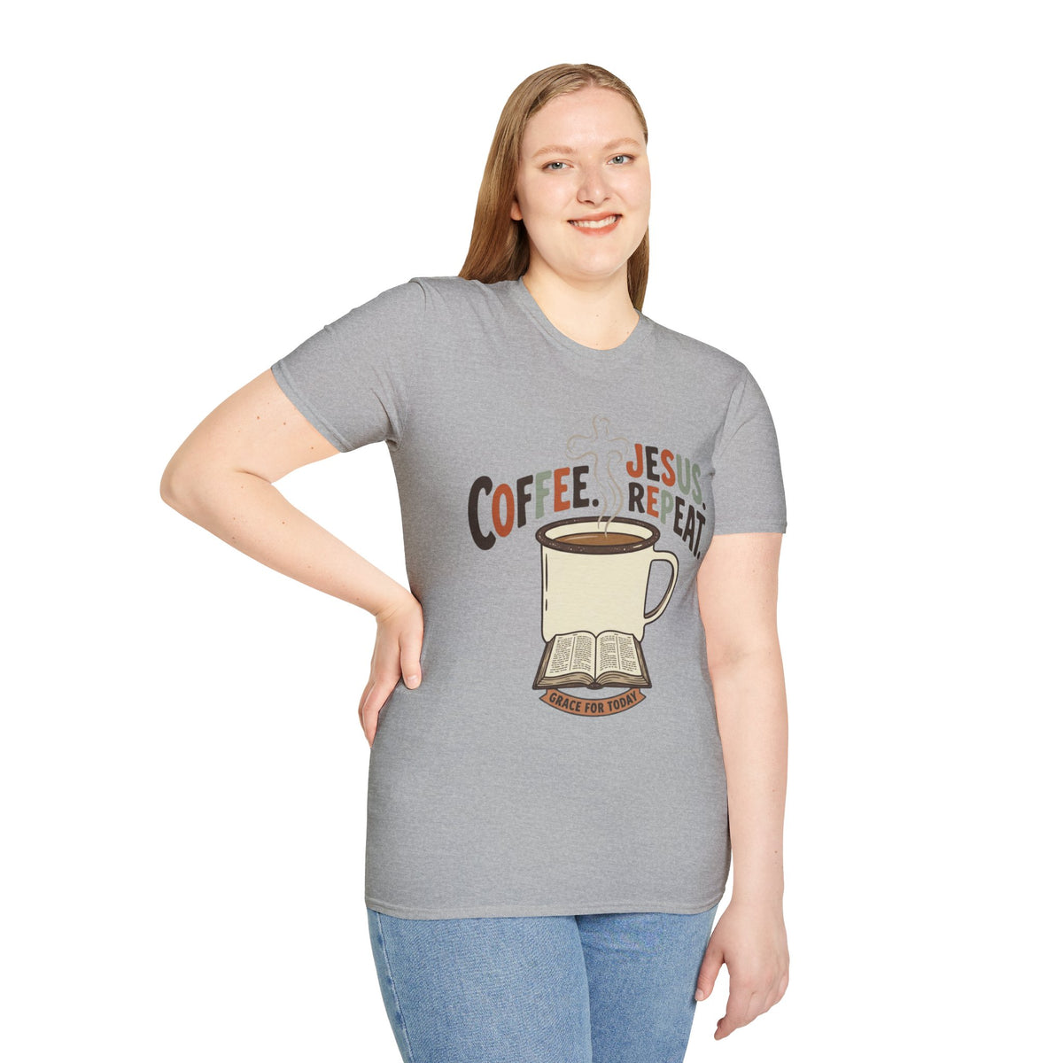 Coffee. Jesus. Repeat. T-Shirt