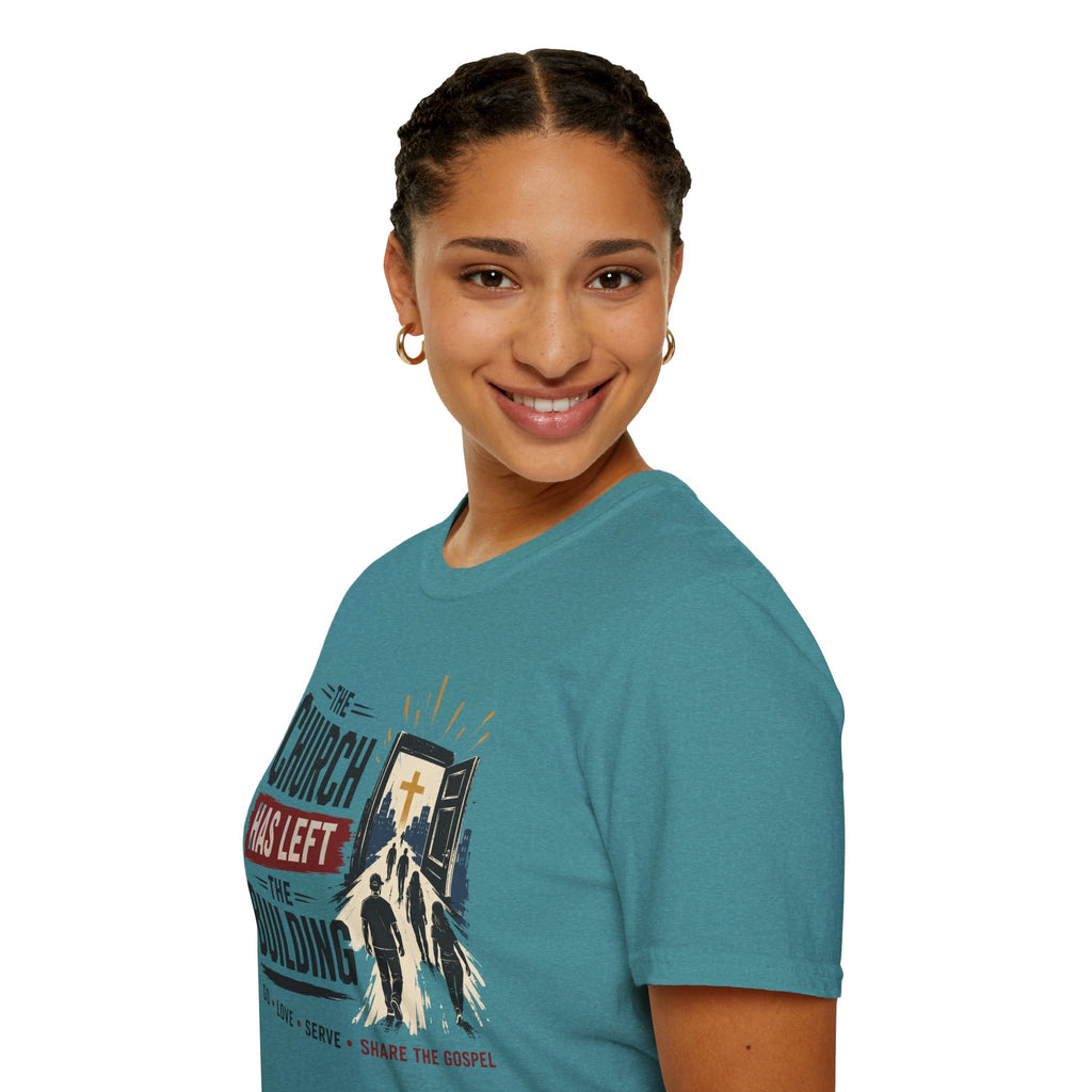 The Church has left the Building T-Shirt