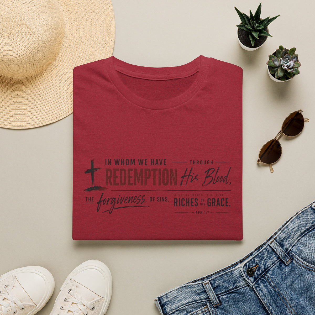 In whom we have redemption T-Shirt