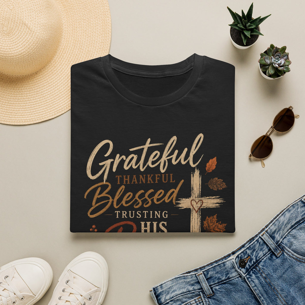 Grateful, Thankful, Blessed T-Shirt