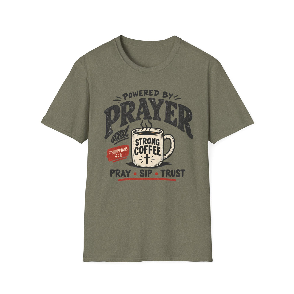 Powered by prayer T-Shirt