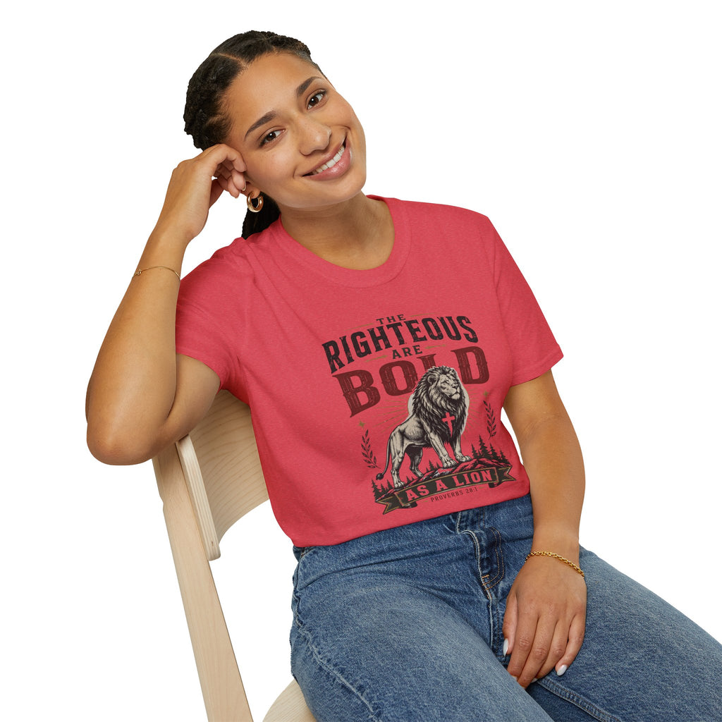 The Righteous are Bold T-Shirt