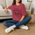 I can do all things through Christ T-Shirt