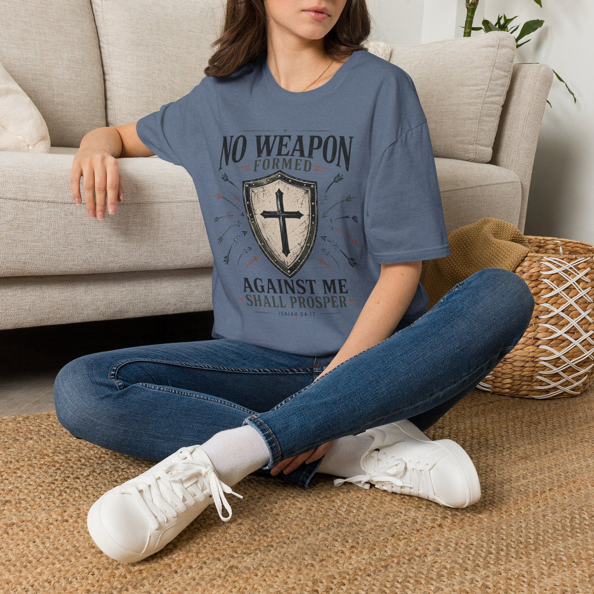 No Weapon formed against Me T-Shirt
