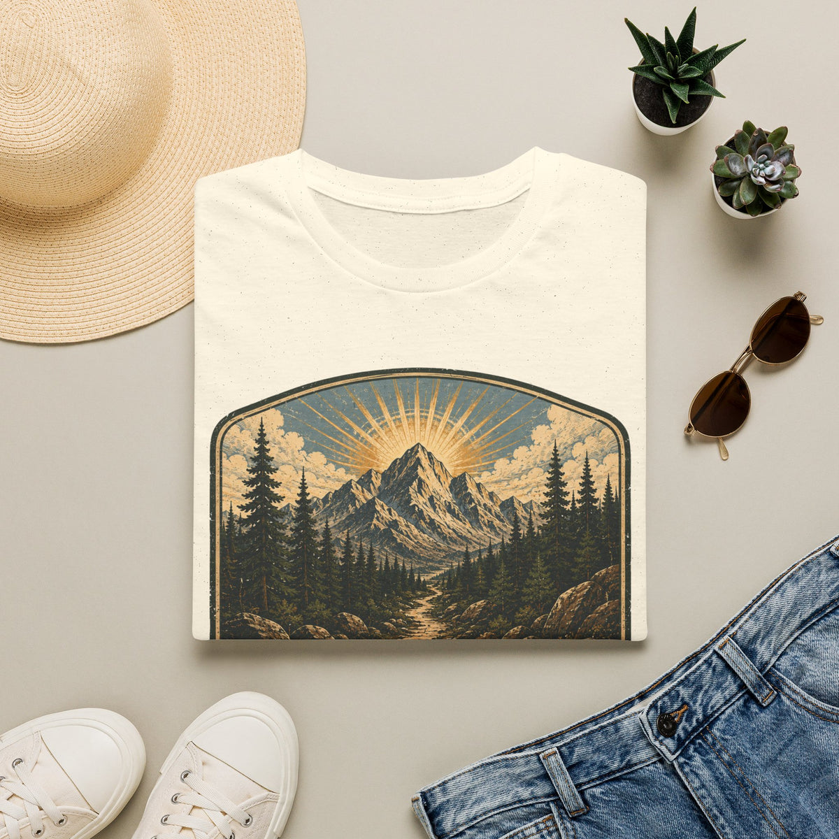God goes before me T-Shirt
