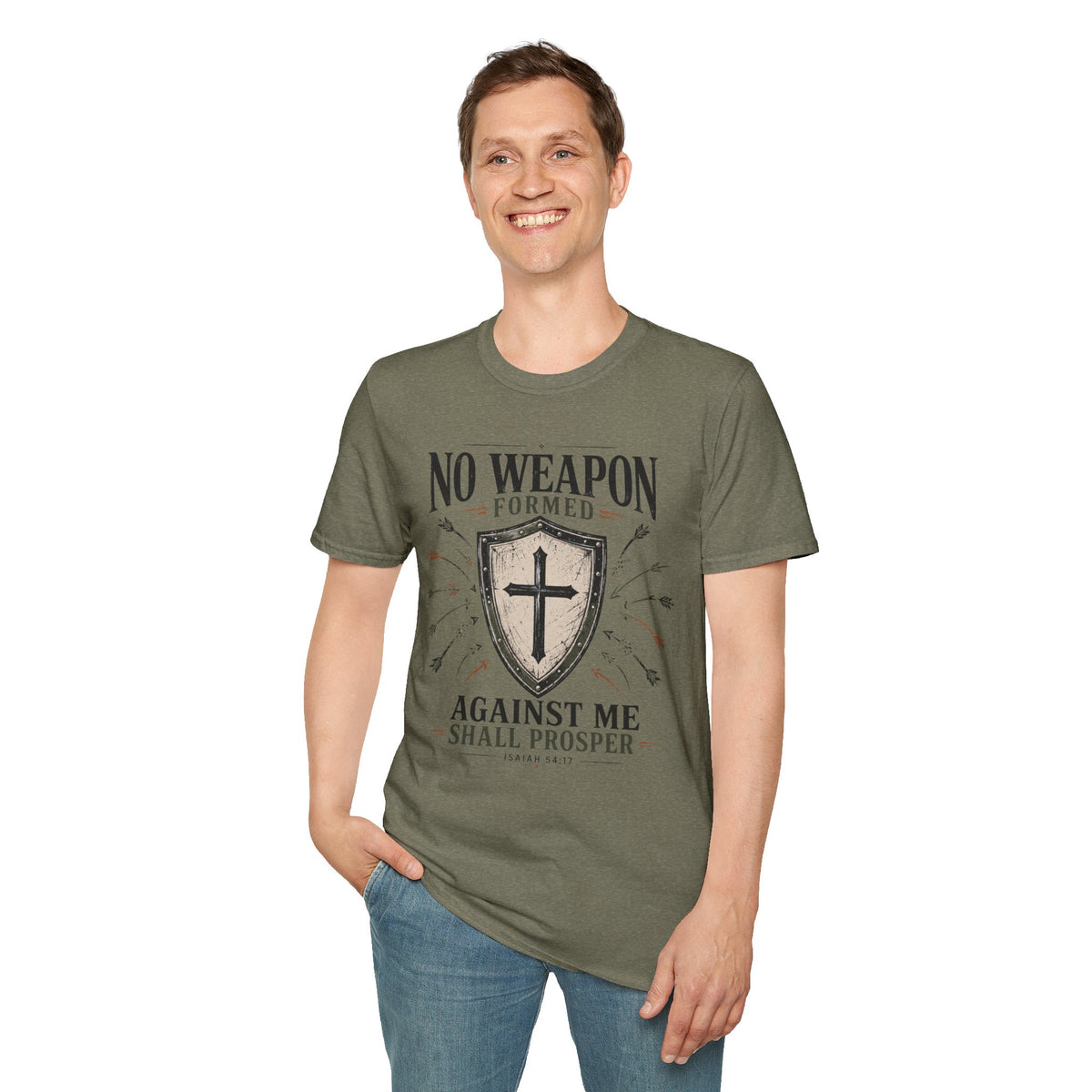 No Weapon formed against Me T-Shirt