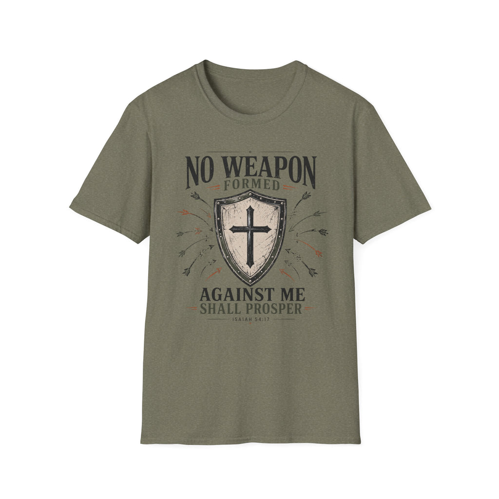 No Weapon formed against Me T-Shirt