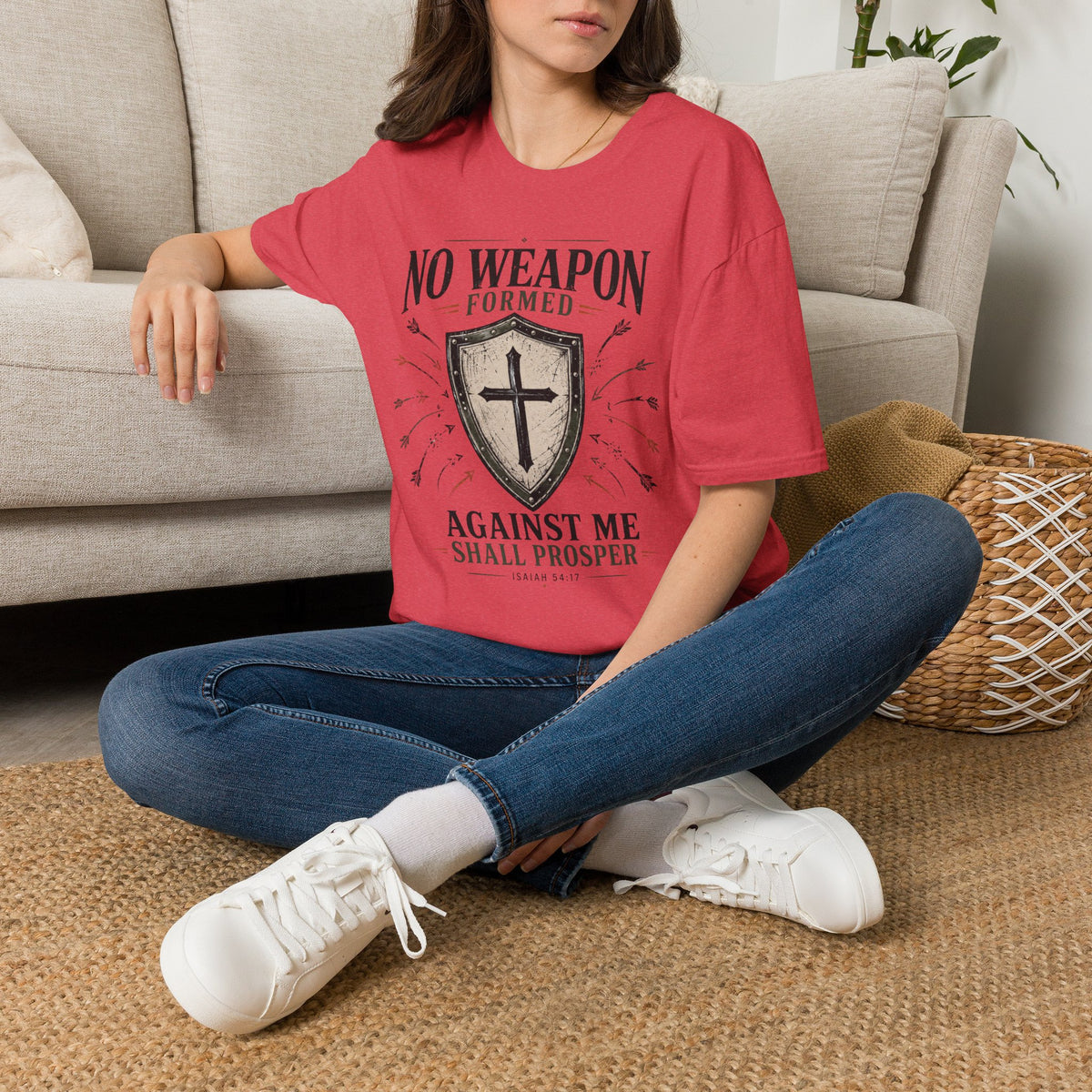 No Weapon formed against Me T-Shirt