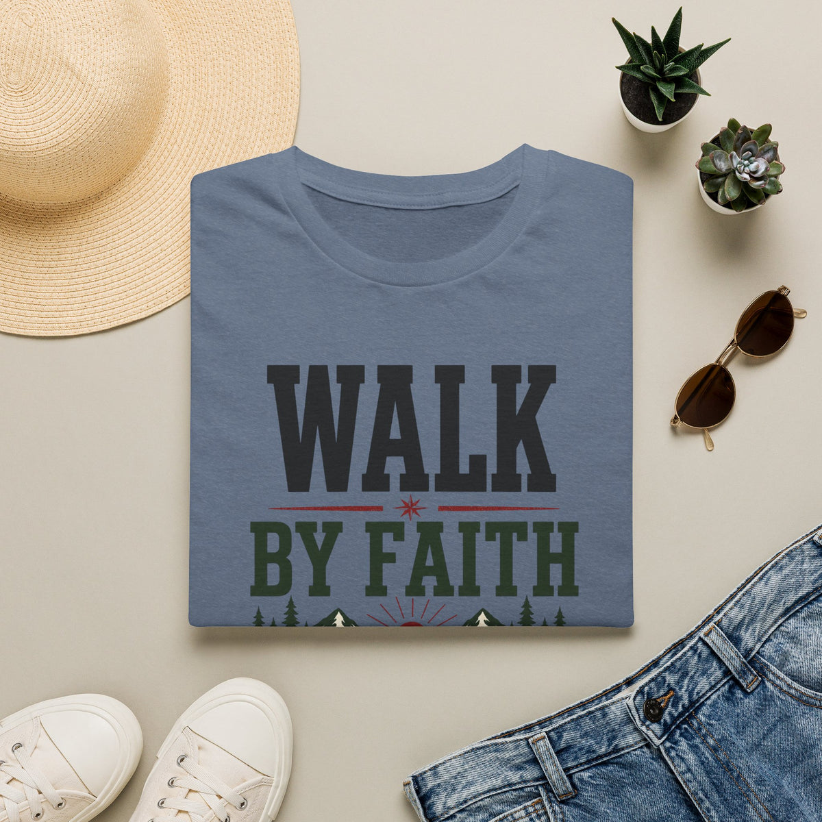 Walk by faith T-Shirt