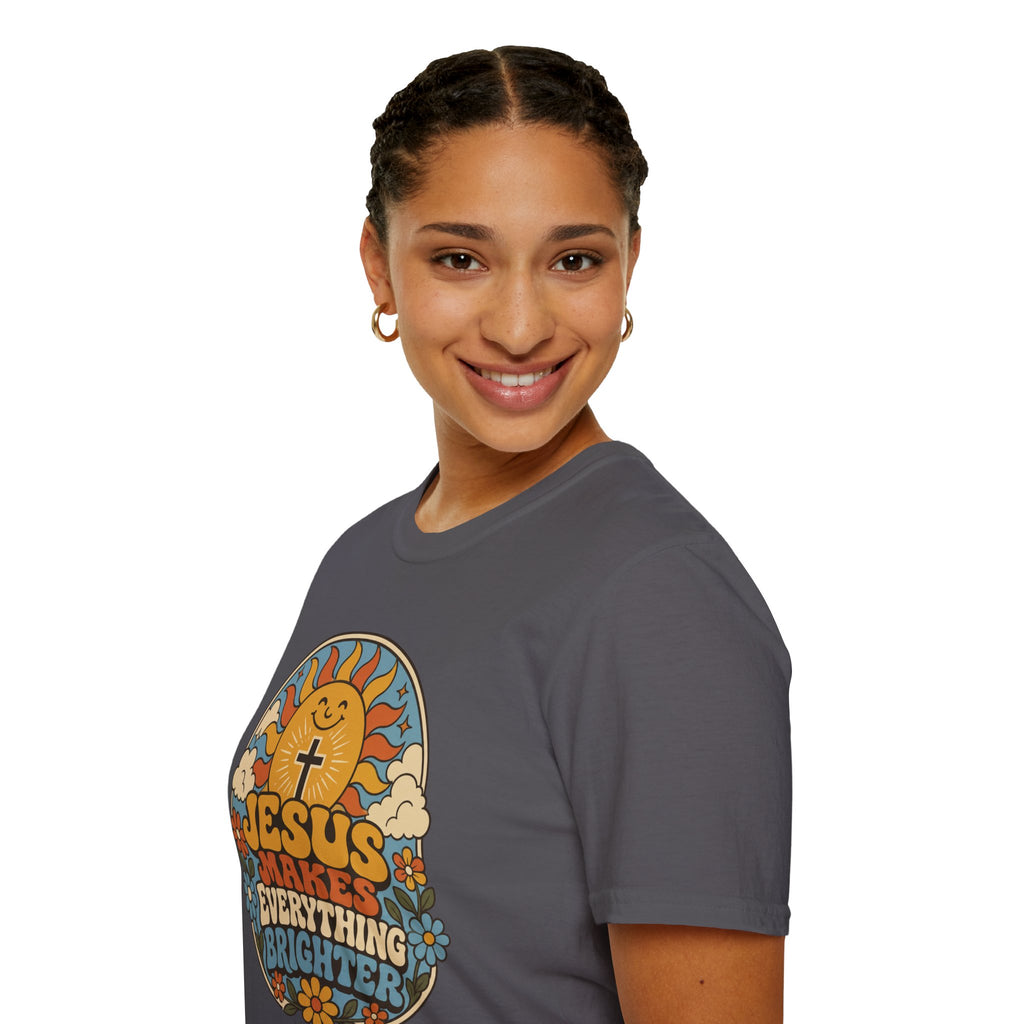 Jesus makes everything brighter T-Shirt