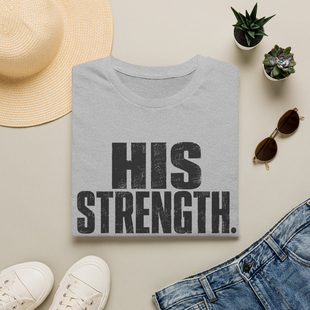 His Strength T-Shirt