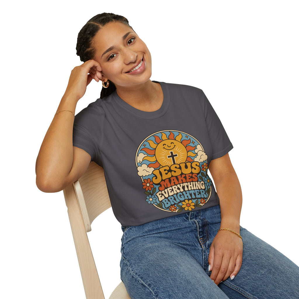 Jesus makes everything brighter T-Shirt