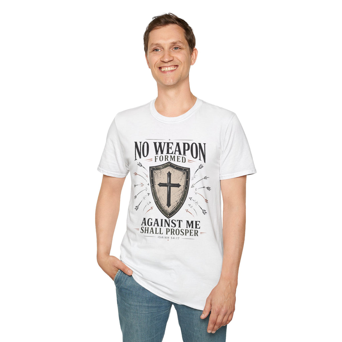 No Weapon formed against Me T-Shirt