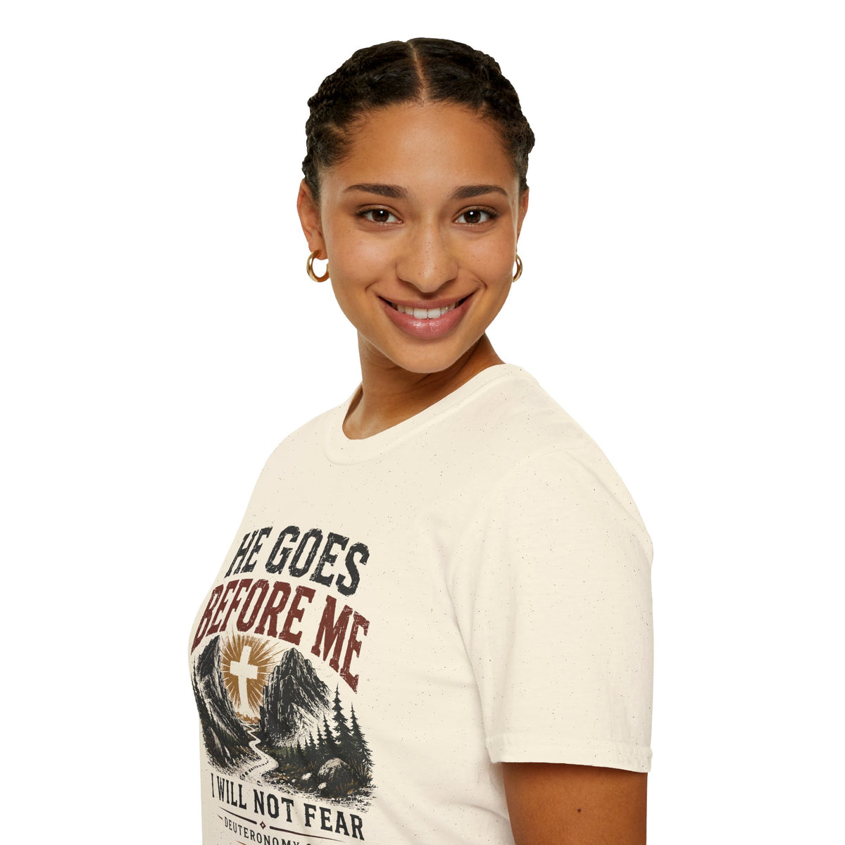 He goes before me T-Shirt