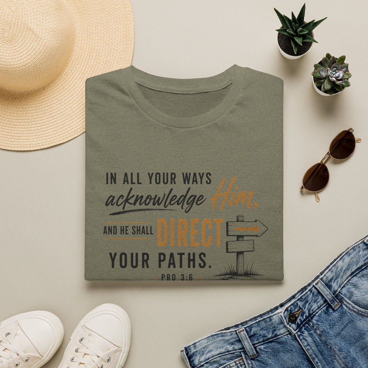 Acknowledge Him T-Shirt
