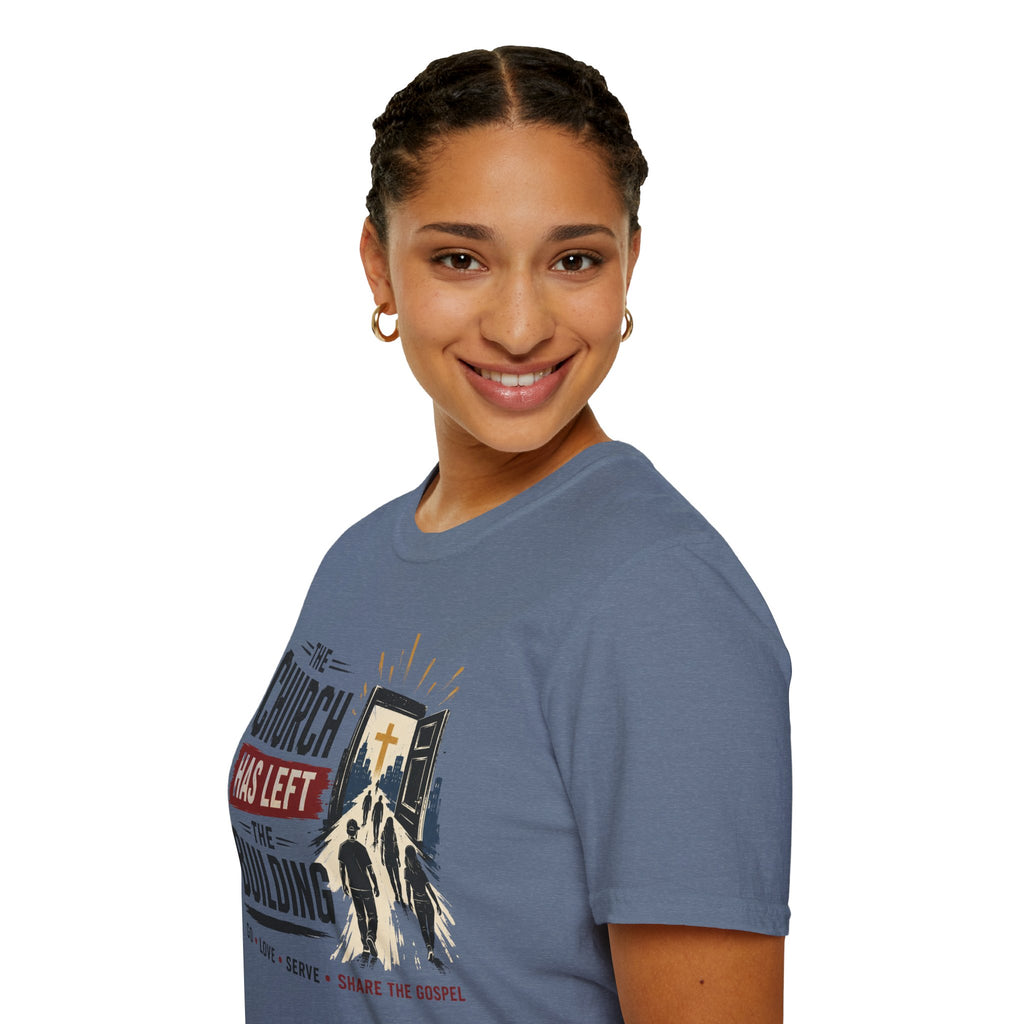 The Church has left the Building T-Shirt