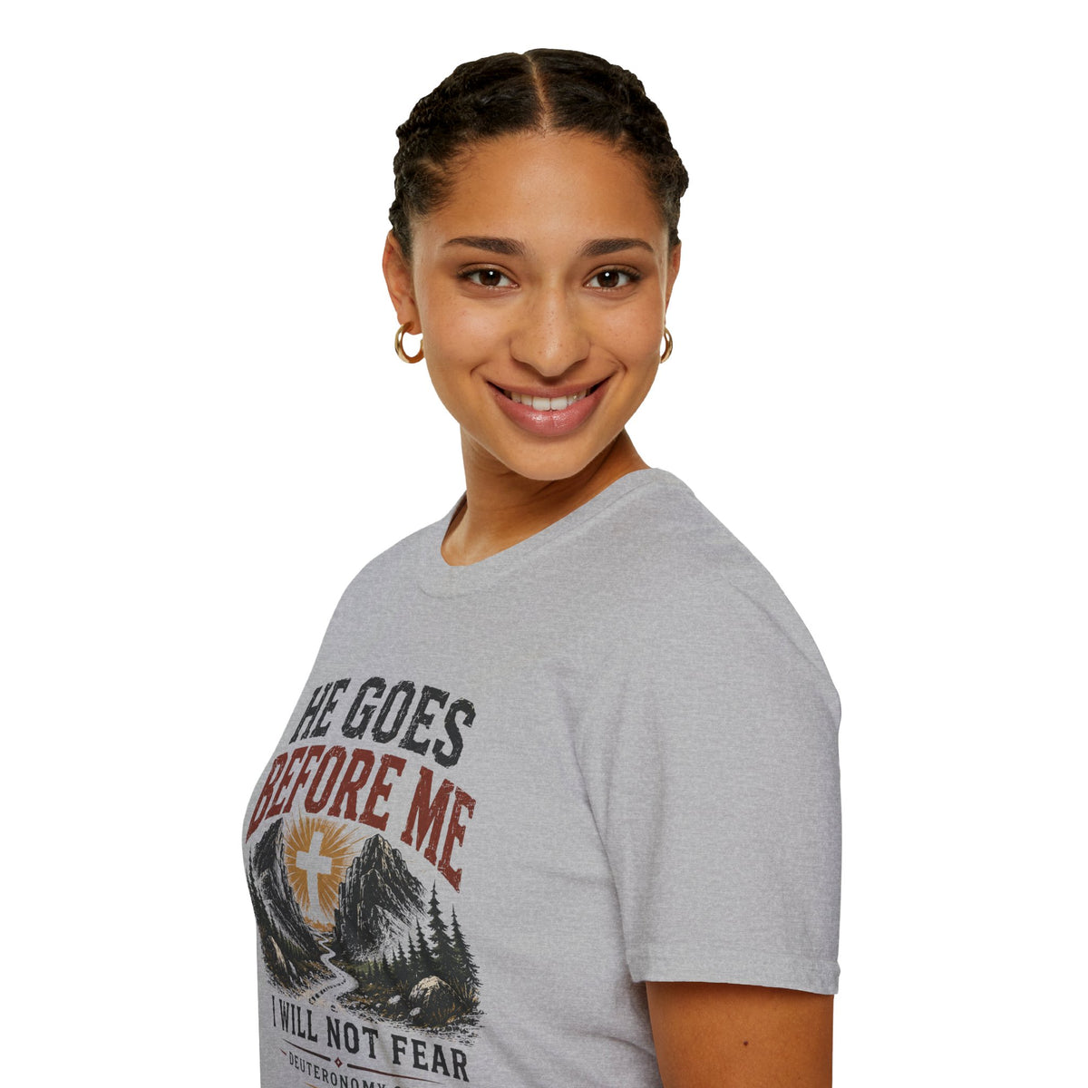 He goes before me T-Shirt