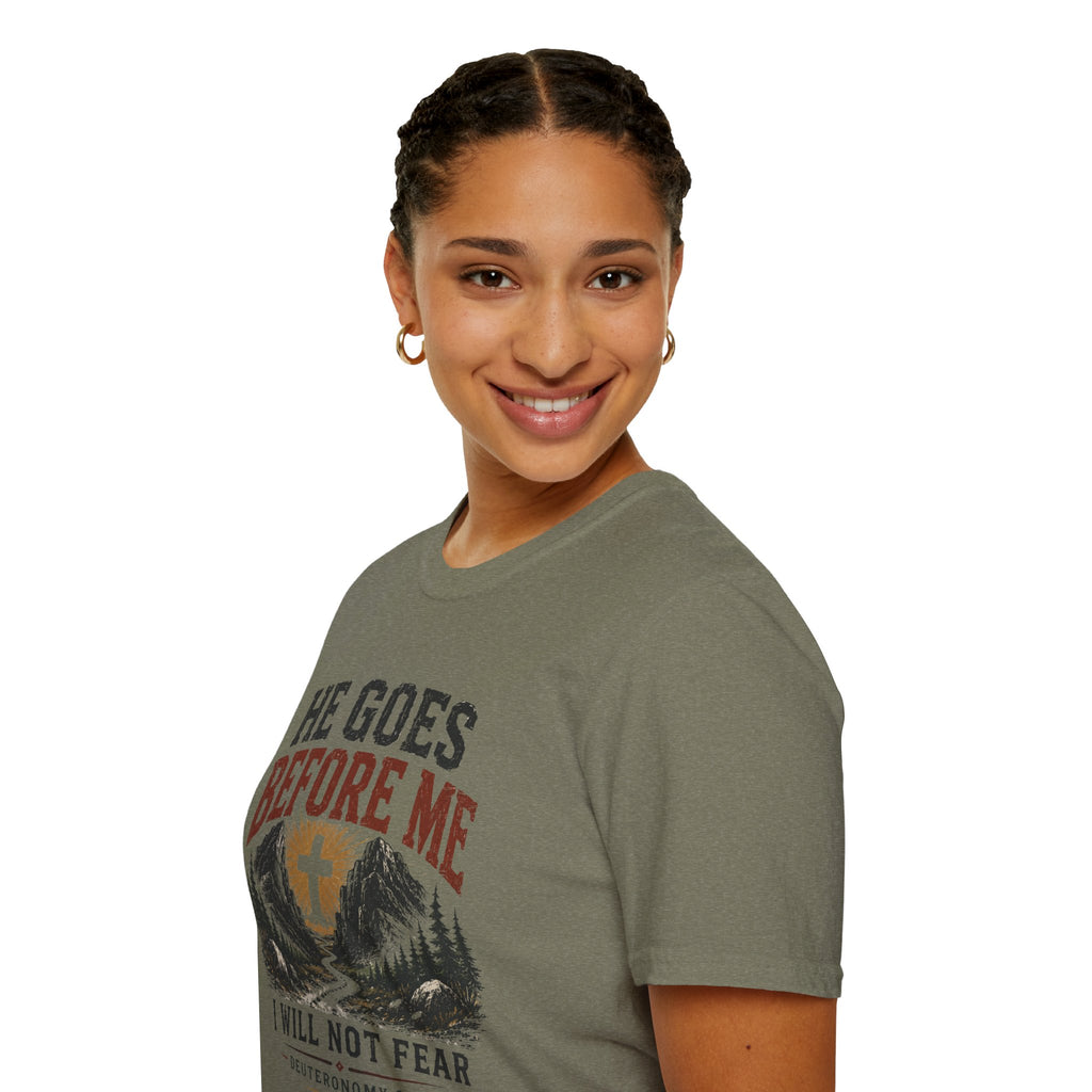 He goes before me T-Shirt