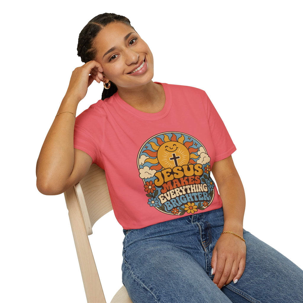 Jesus makes everything brighter T-Shirt