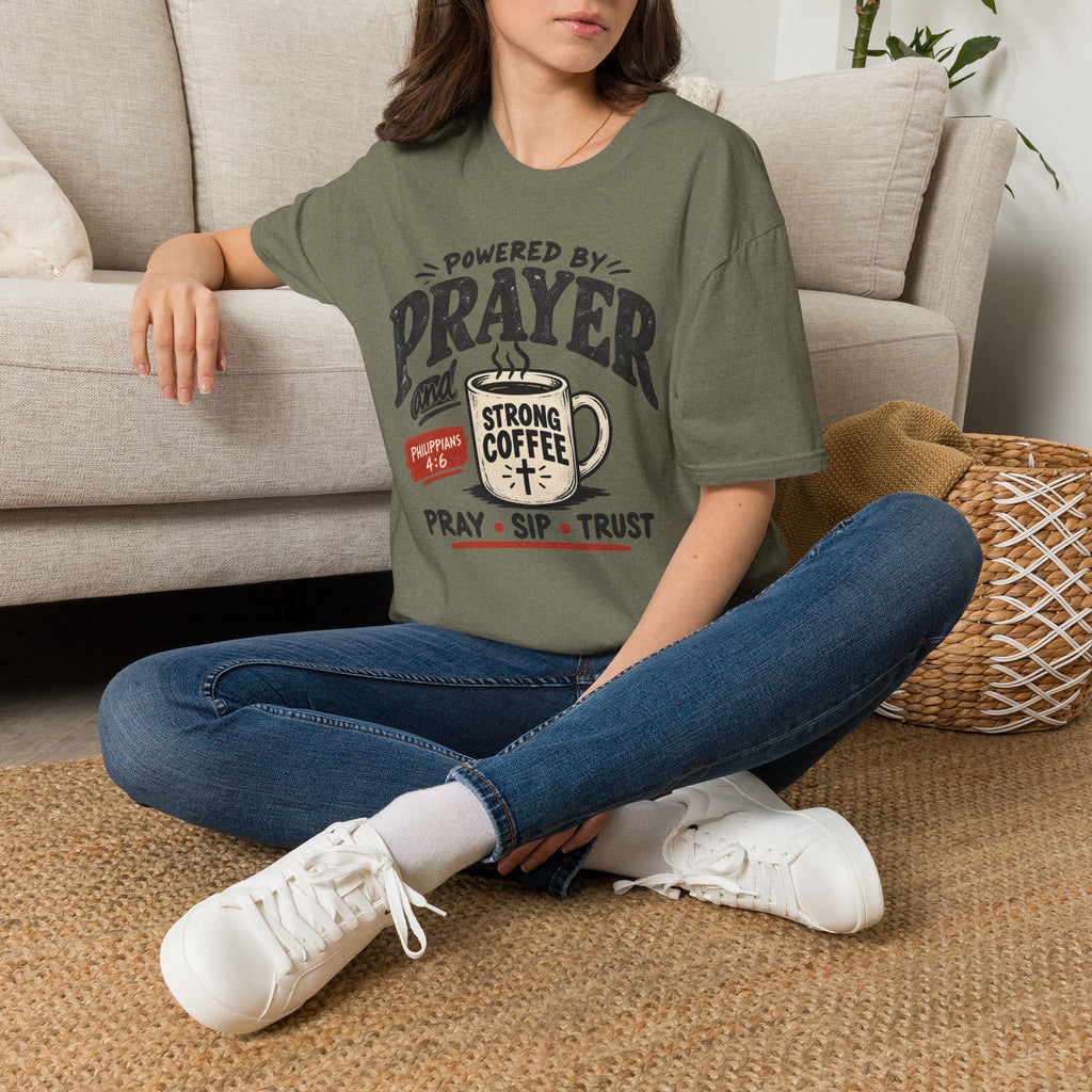 Powered by prayer T-Shirt