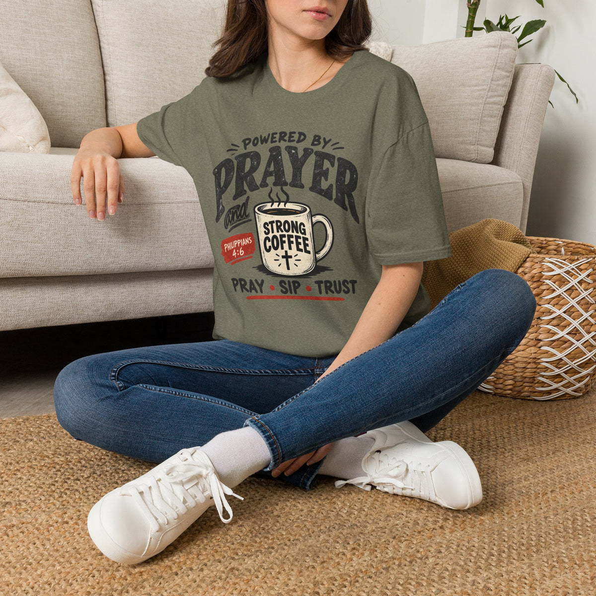 Powered by prayer T-Shirt