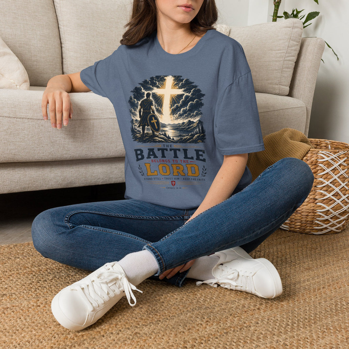 Battle belongs to the Lord T-Shirt