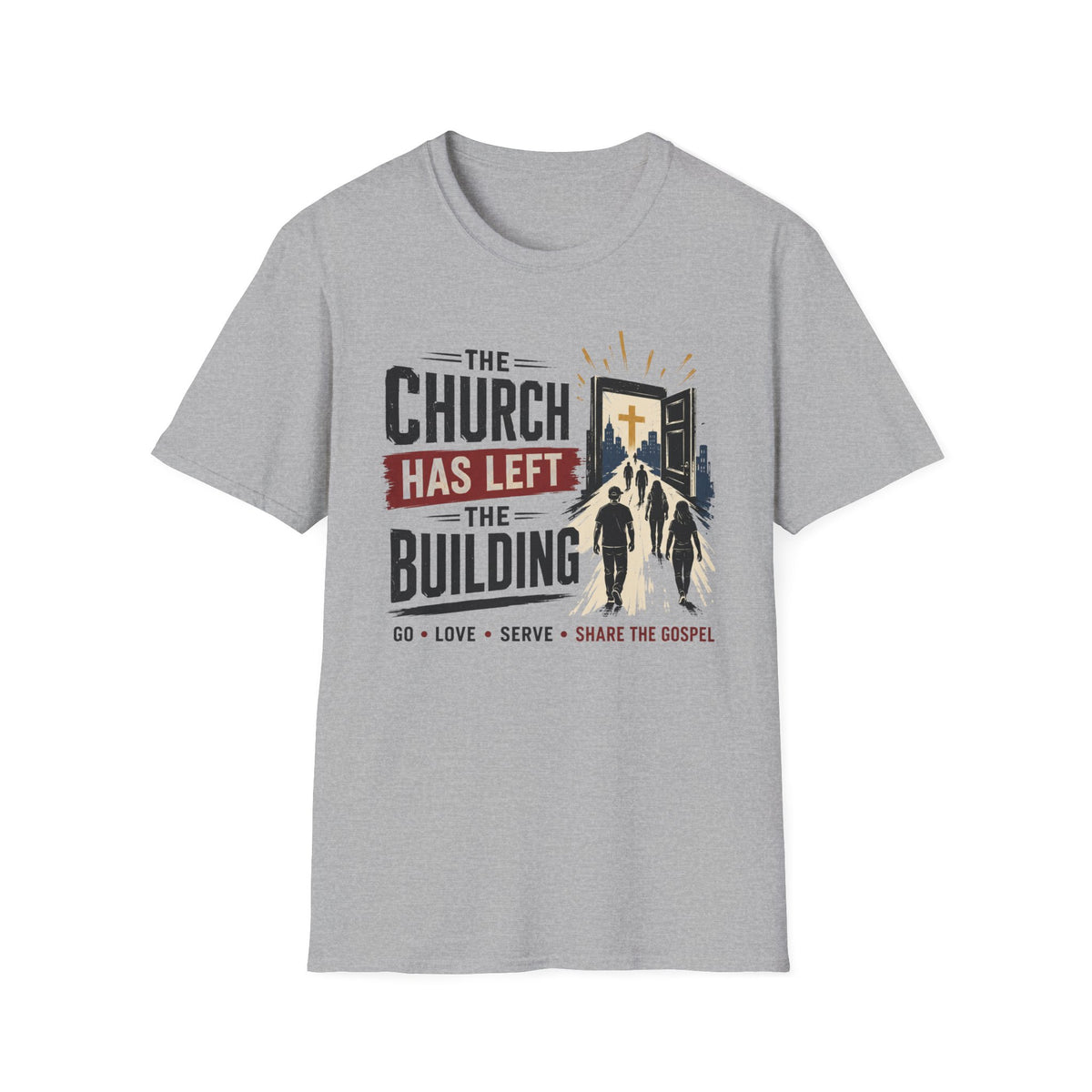 The Church has left the Building T-Shirt