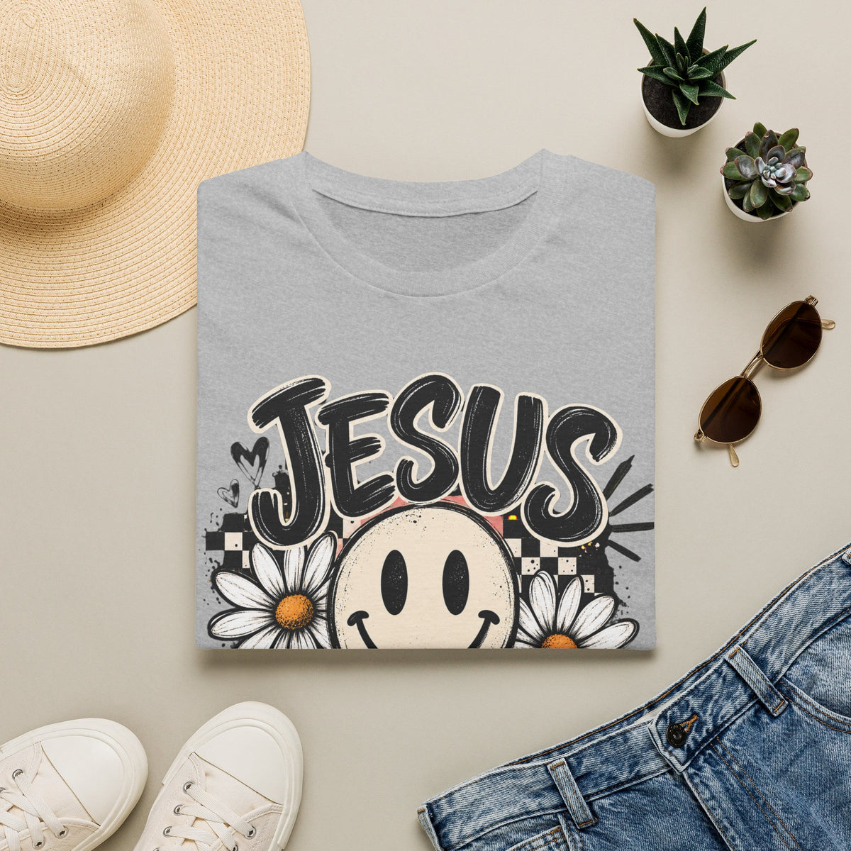 Jesus makes me happy T-Shirt