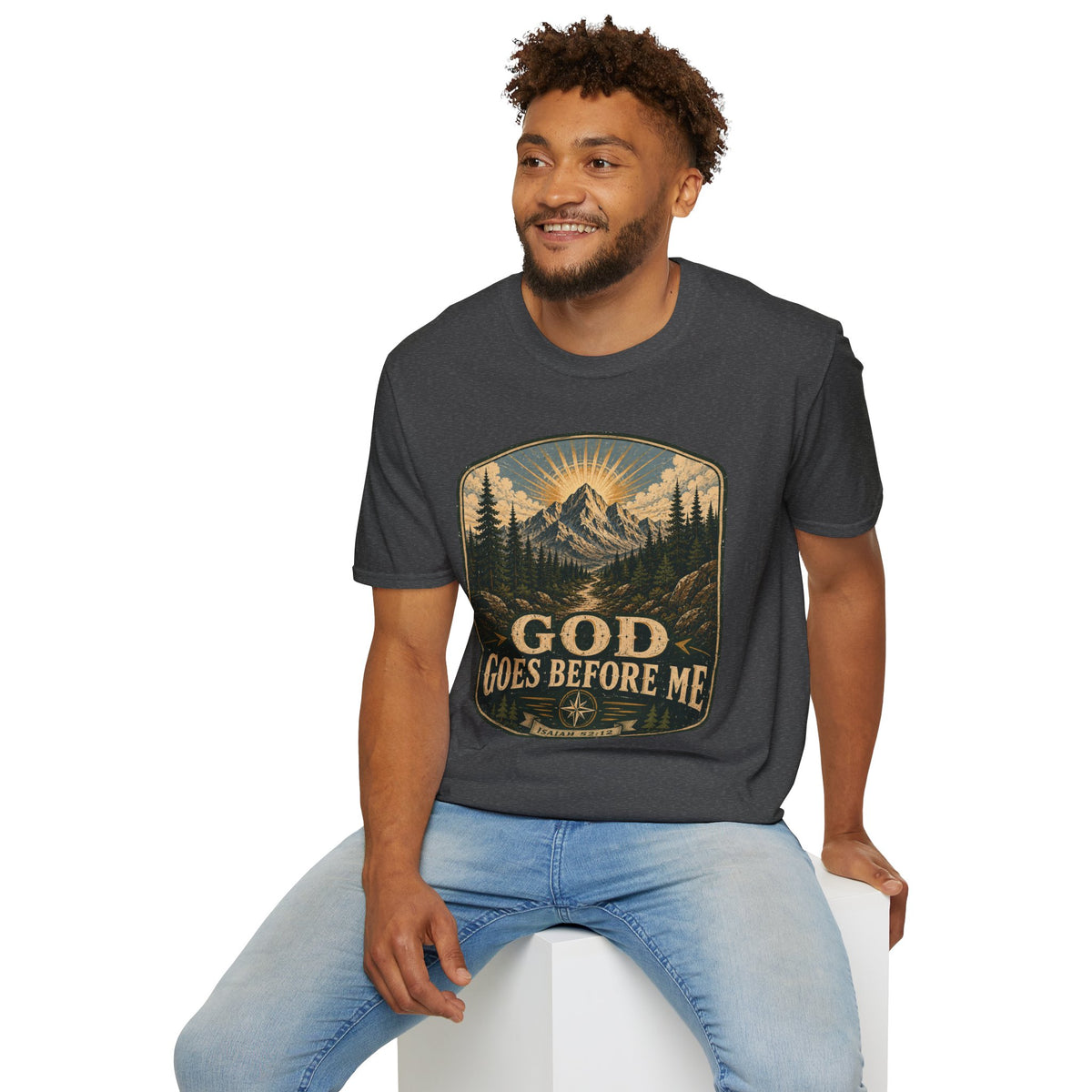 God goes before me T-Shirt