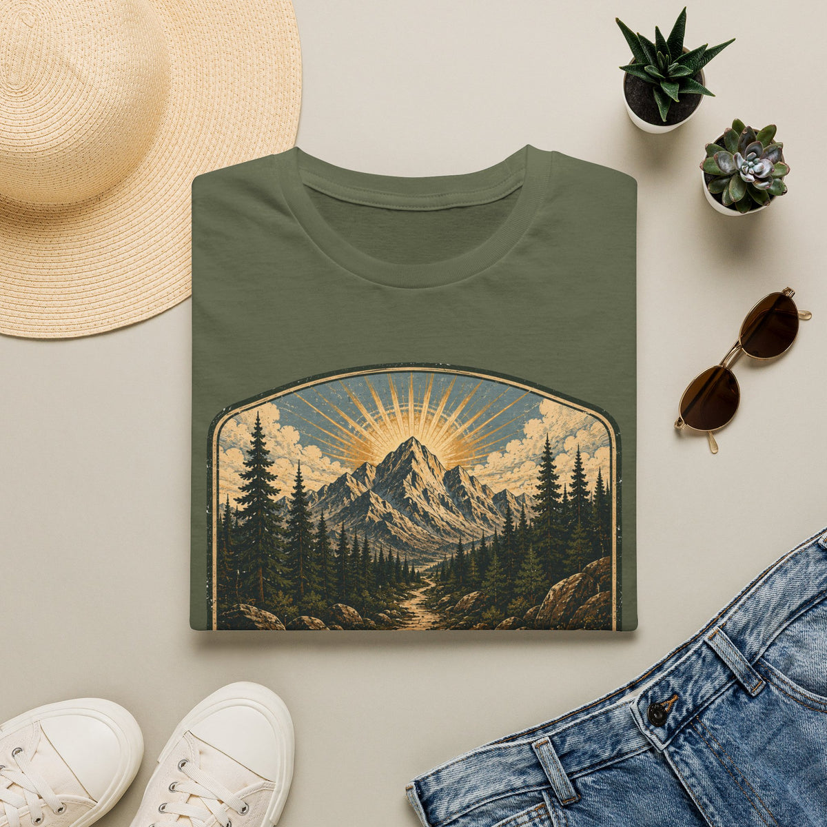 God goes before me T-Shirt