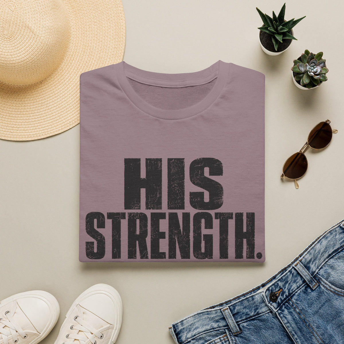 His Strength T-Shirt
