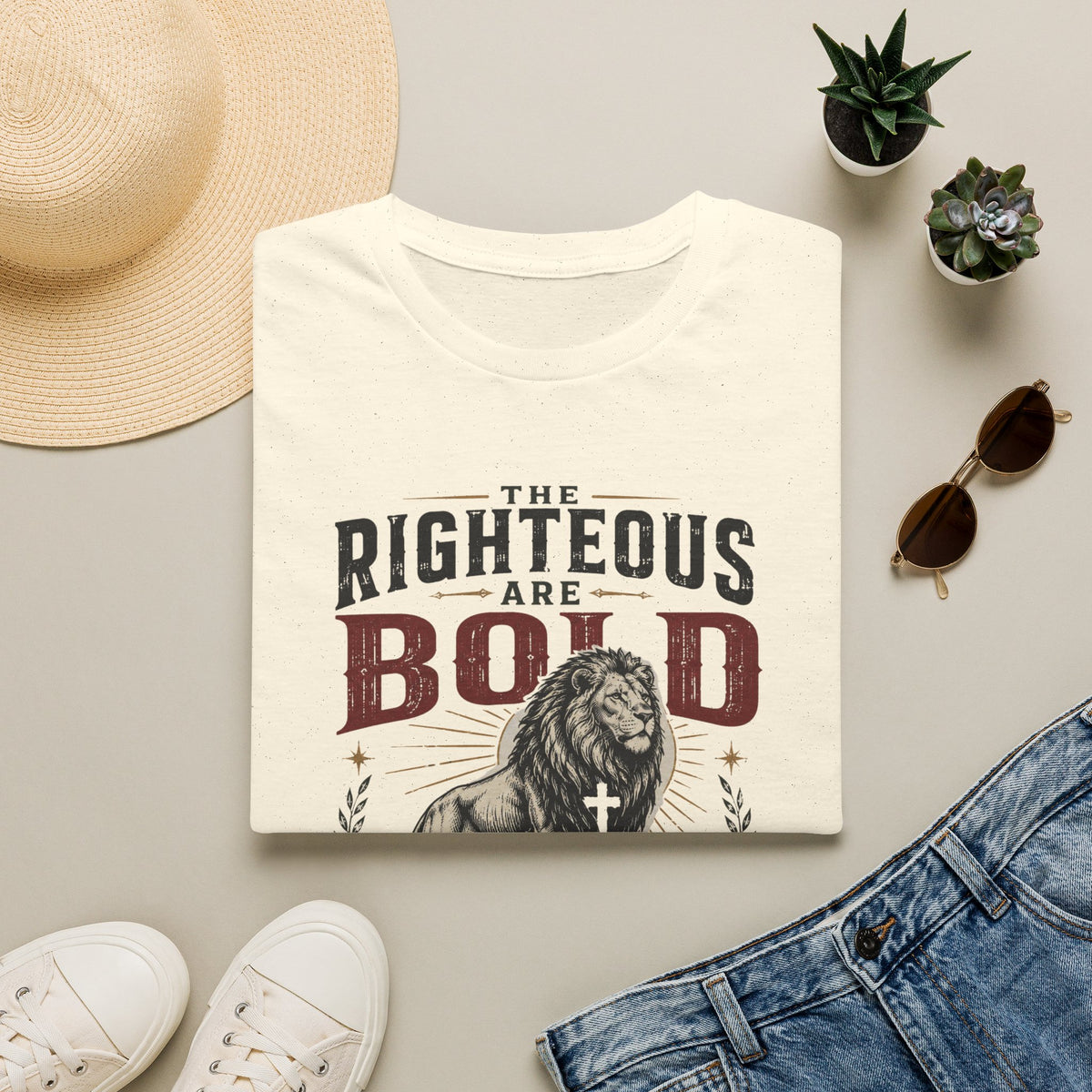 The Righteous are Bold T-Shirt