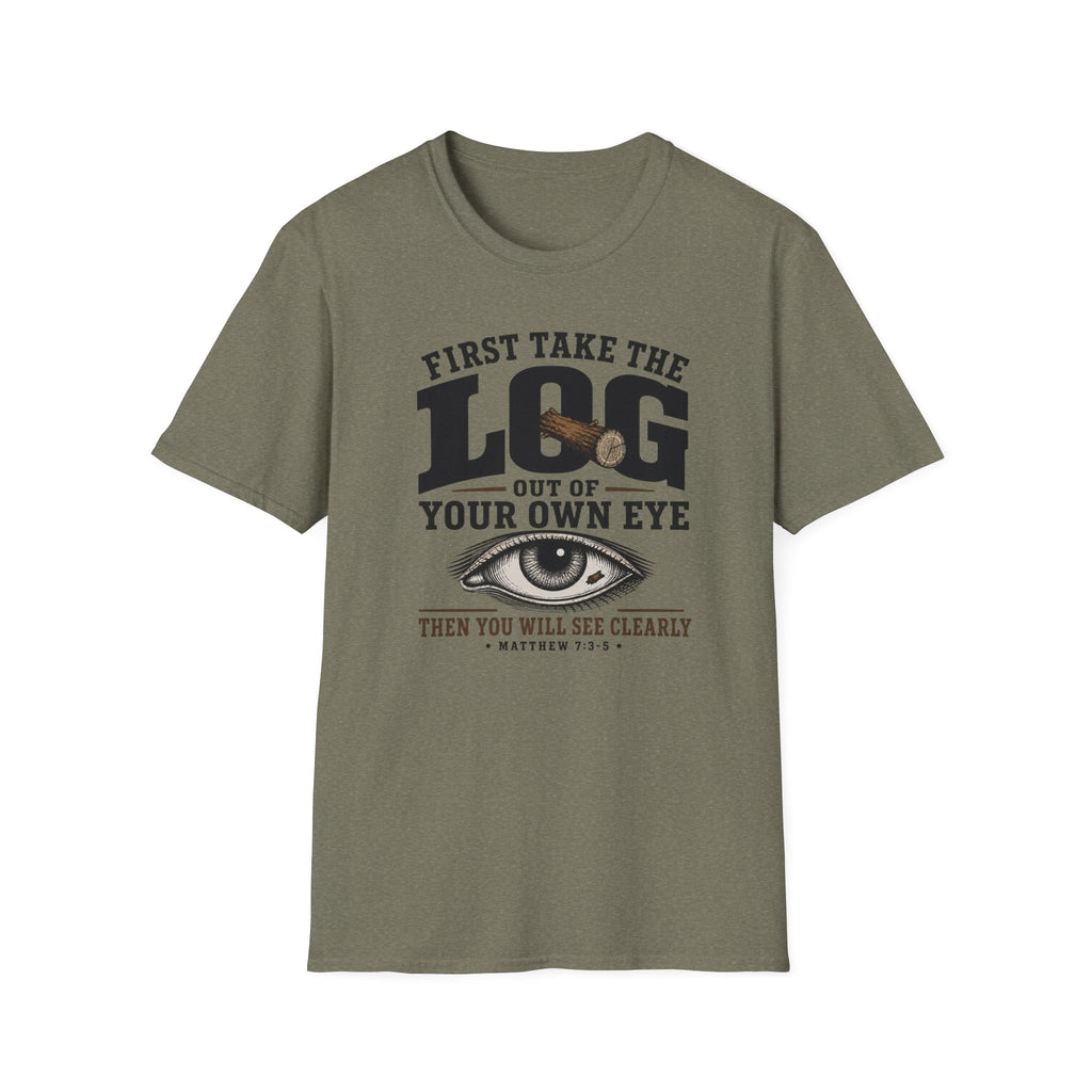 Logs before specks T-Shirt