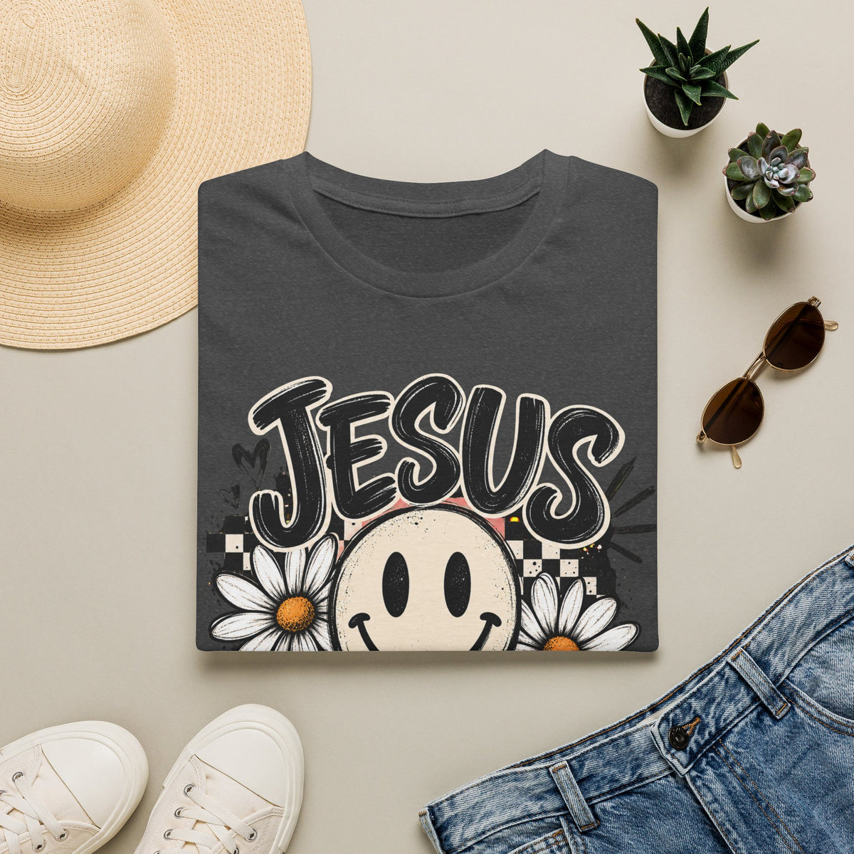 Jesus makes me happy T-Shirt