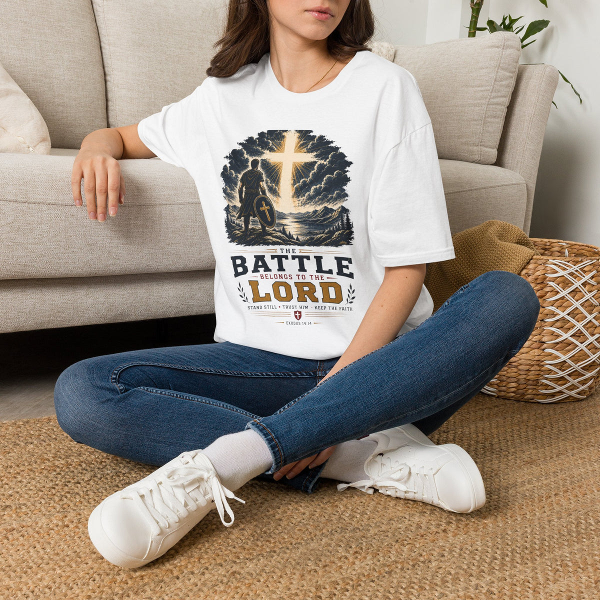 Battle belongs to the Lord T-Shirt
