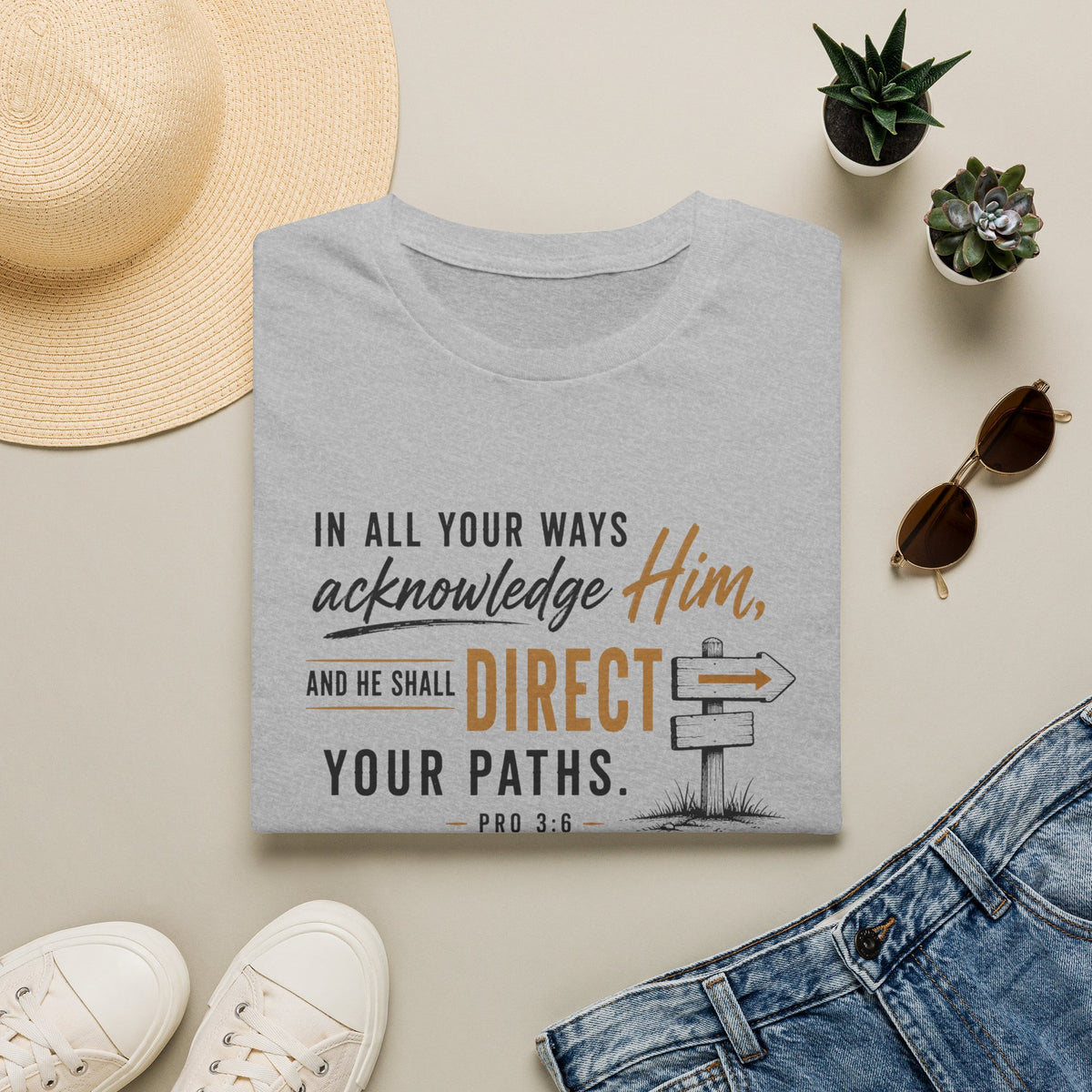 Acknowledge Him T-Shirt
