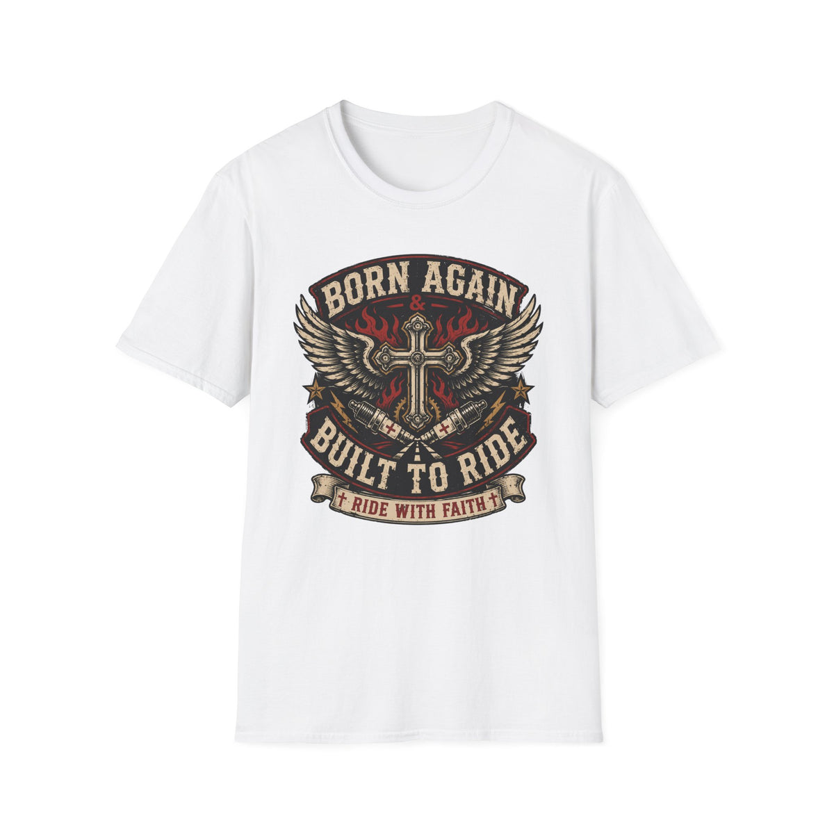 Born Again Built to Ride T-Shirt