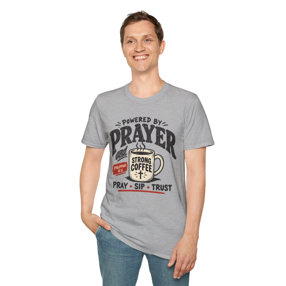 Powered by prayer T-Shirt