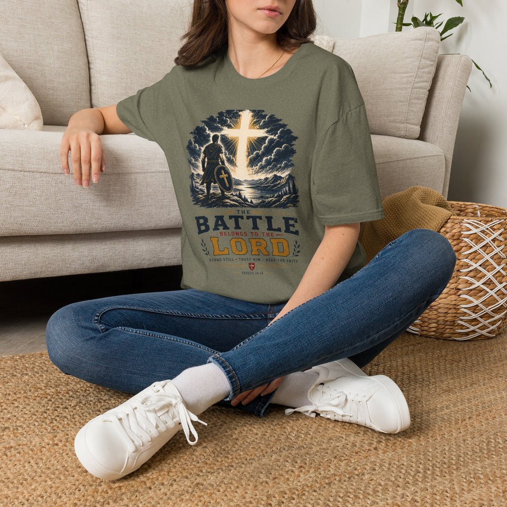 Battle belongs to the Lord T-Shirt