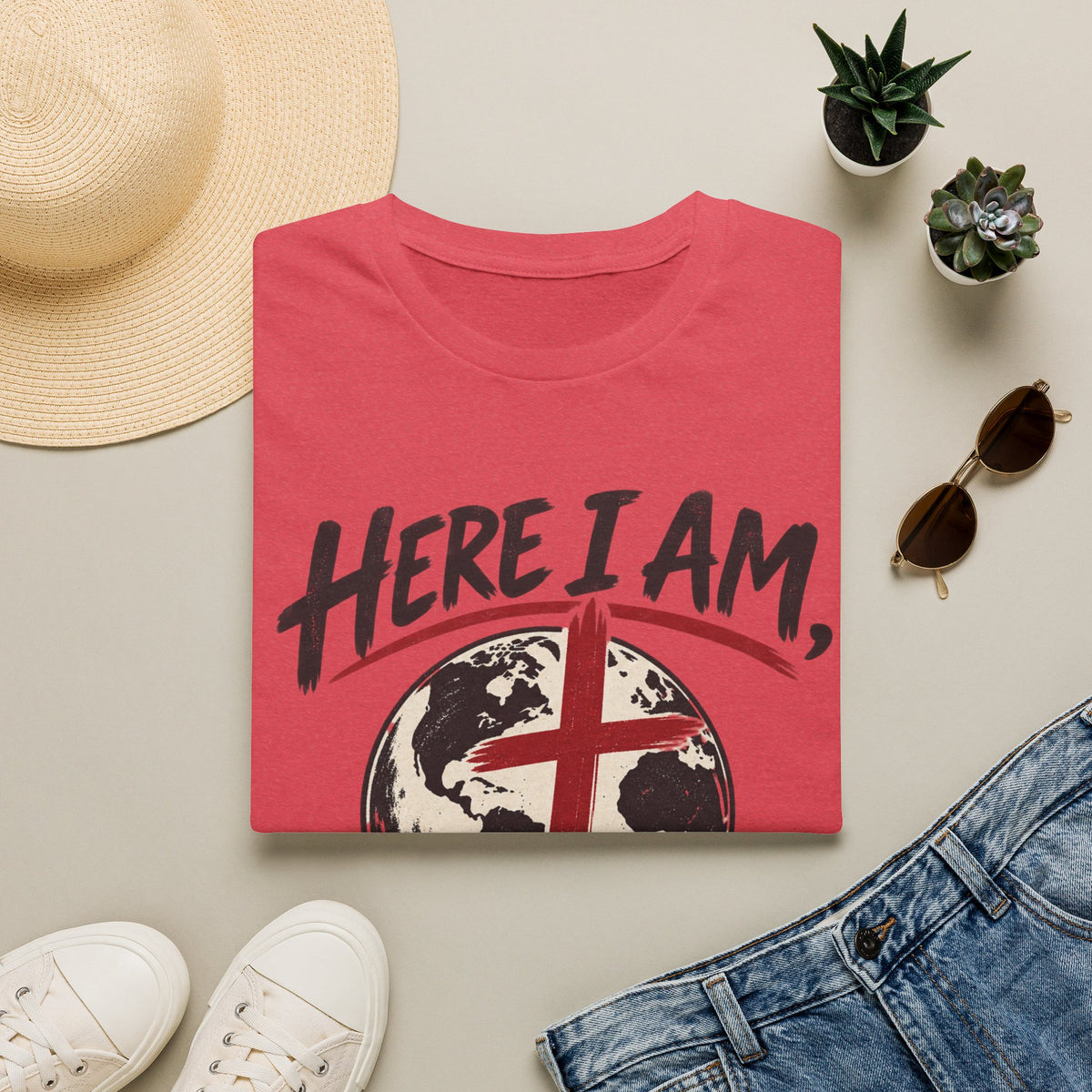 Here I am Send me T-Shirt