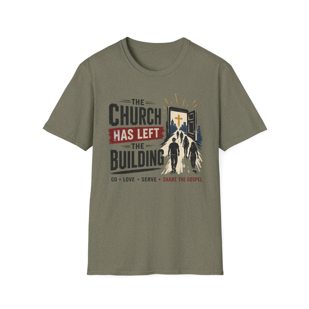 The Church has left the Building T-Shirt