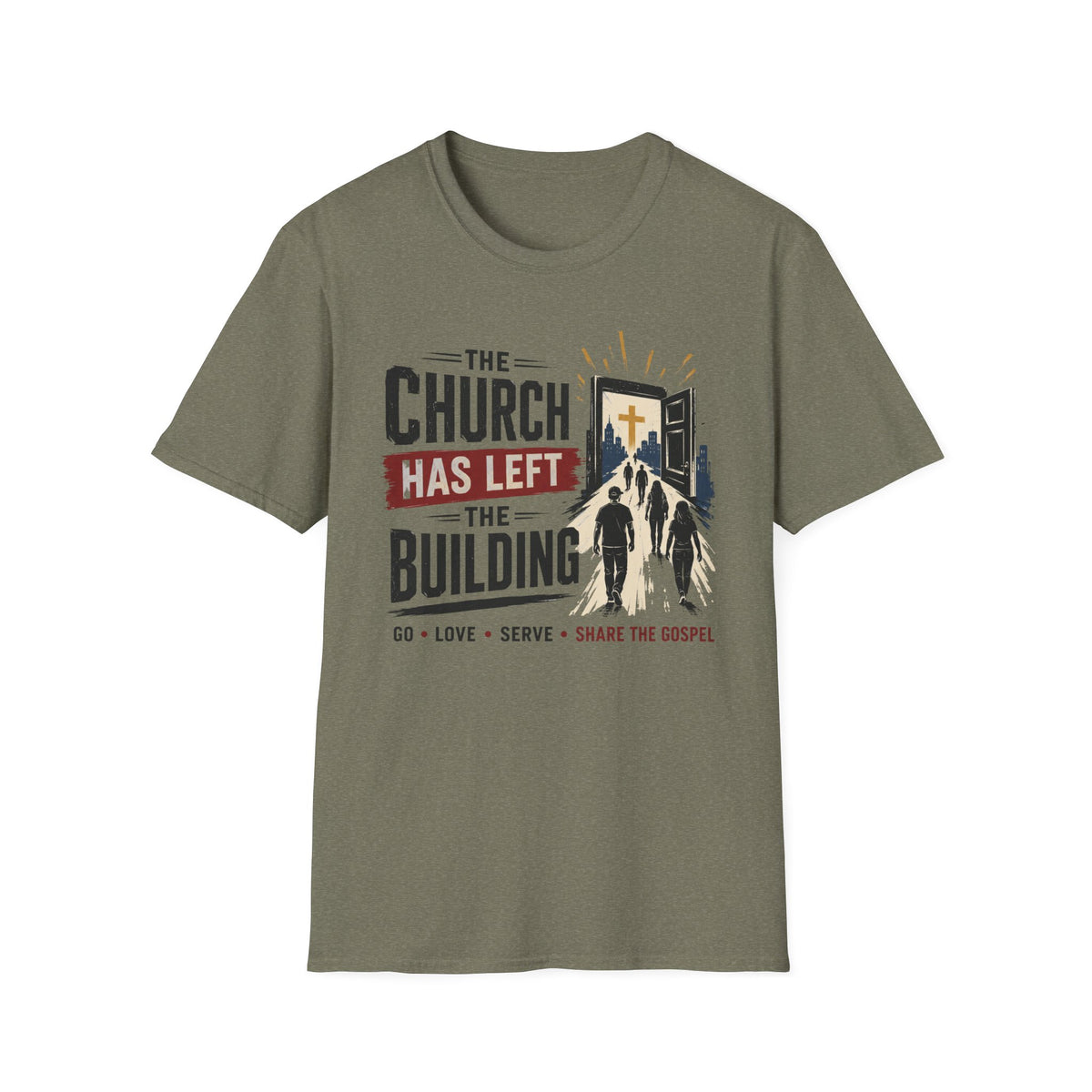 The Church has left the Building T-Shirt
