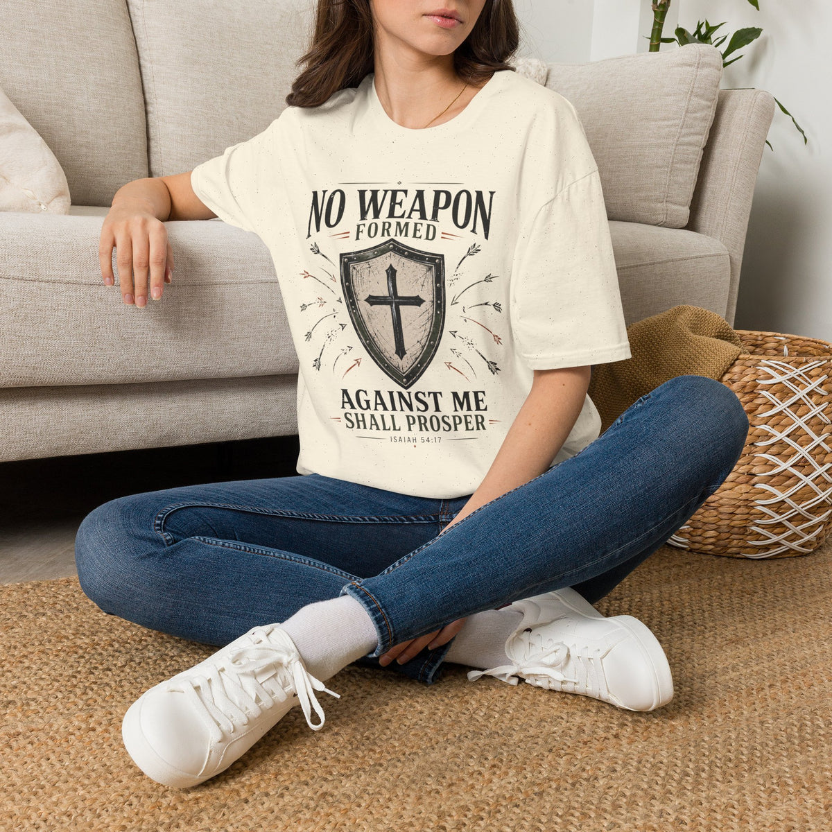 No Weapon formed against Me T-Shirt