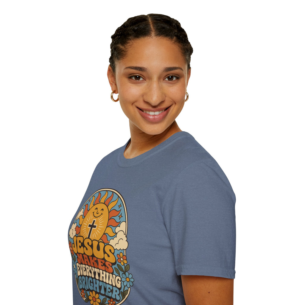 Jesus makes everything brighter T-Shirt