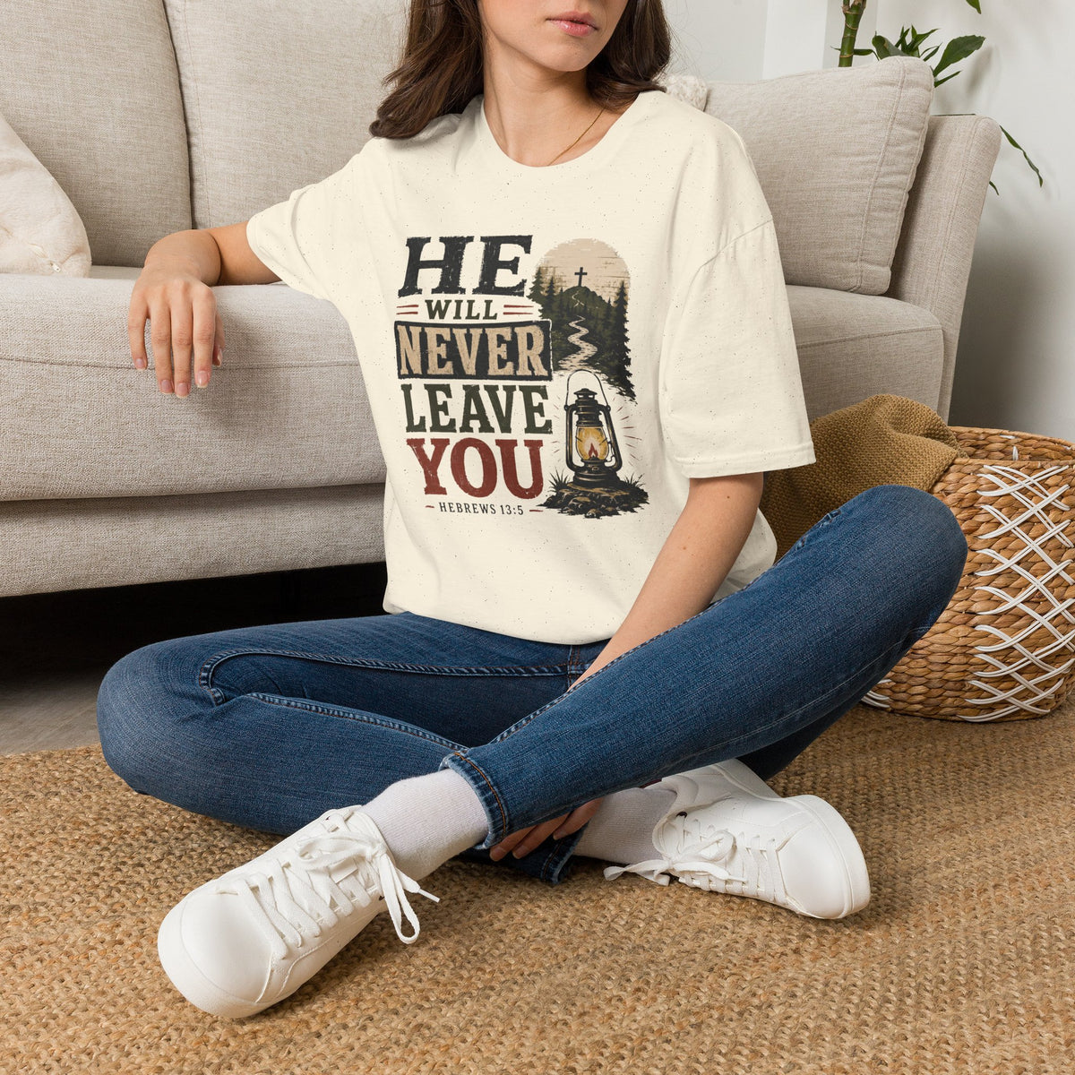 He will never leave you T-Shirt