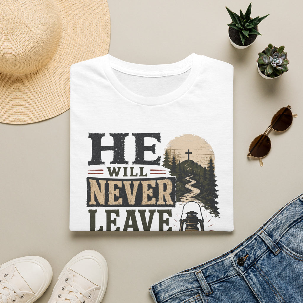 He will never leave you T-Shirt