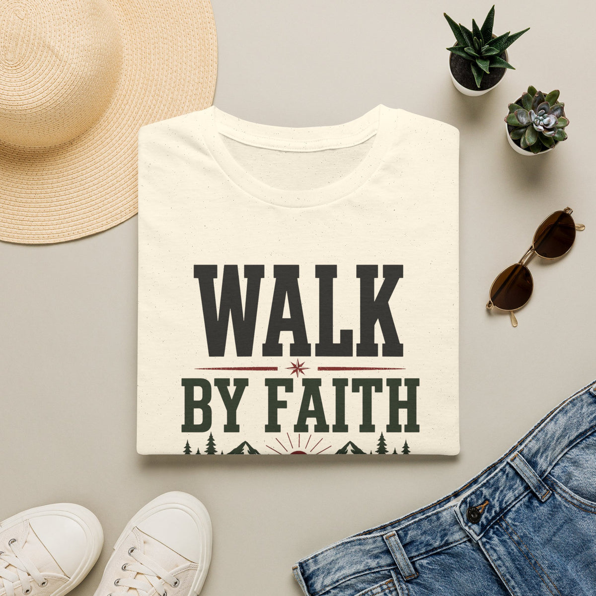 Walk by faith T-Shirt