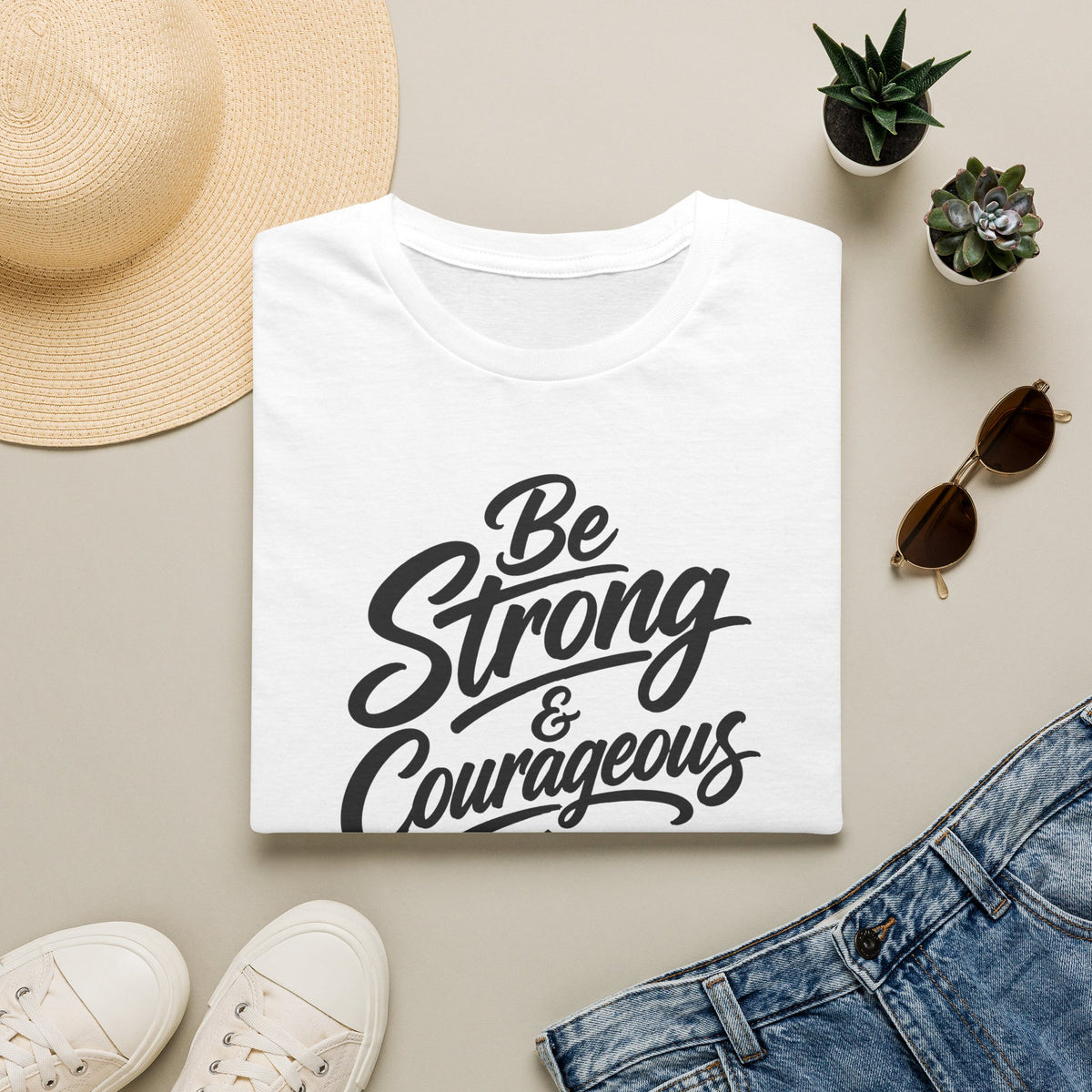 Be strong & courageous T-Shirt